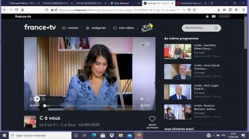 Camisa vaquera azul bordada por Émilie Tran Nguyen en C à Vous