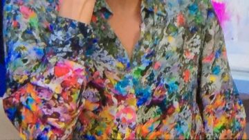 Shirt of Cristina in the show of November 16, 2020 Cristina Córdula Les Reines du Shopping