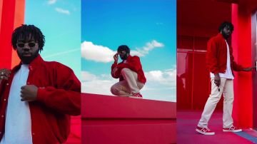 Pantalon beige dans sa dernière vidéo dans VIVRE COMME TYLER THE CREATOR