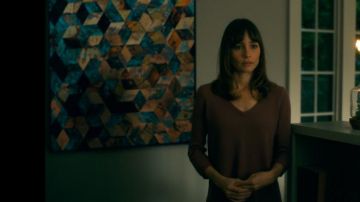 Gradient cubes poster of Dan Torrance (Ewan McGregor) in Stephen King's Doctor Sleep