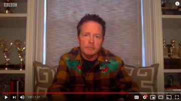 Flannel Jacket worn by (Michael J. Fox) in The Graham Norton Show