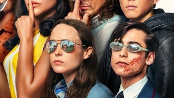 Sunglasses worn by Number Five (Aidan Gallagher) in The Umbrella Academy