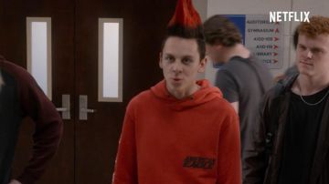 Jacket of Hawk (Jacob Bertrand) in Cobra Kai (S03)