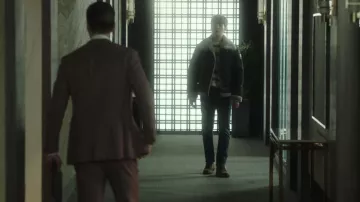 Shearling Suede Jacket worn by Jang Geun Soo (Kim Dong-hee) as seen in Itaewon Class Tv series wardrobe (S01E07)