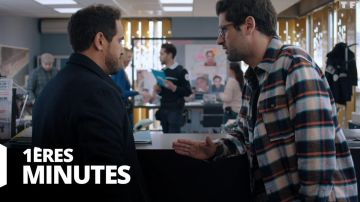 Camisa a cuadros usada por Georges Caron (Mayel Elhajaoui) en la serie Tomorrow belongs to us (S01)