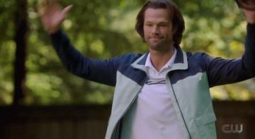 Veste portée par Sam Winchester Jared Padalecki dans Supernatural 15x20
