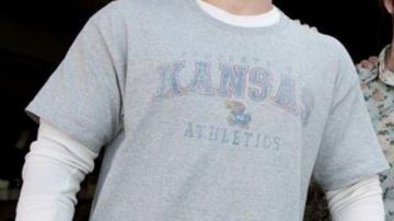 Camiseta de Kansas Athletics de Clark Kent / Kal-El (Henry Cavill) en Man of Steel