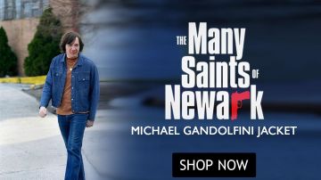 Tony Soprano The Many Saints Of Newark Michael Gandolfini Denim Jacket porté par Tony Soprano (Michael Gandolfini) dans The Many Saints of Newark