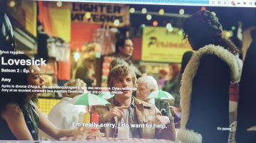 Abrigo de Evie (Antonia Thomas) en Lovesick (S02E03)