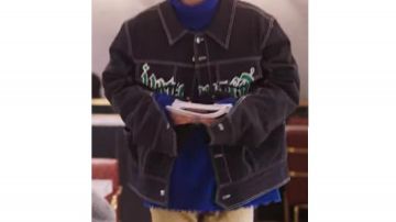Black embellished sweater worn by Dao Ming Si (Dylan Wang) as seen in  Meteor Garden
