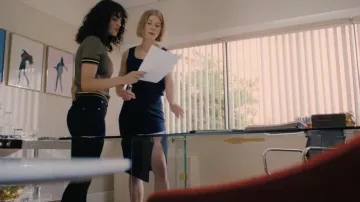 Vert Olive Haut porté par Fran (Eiza González) comme on le voit dans I Care a Lot film