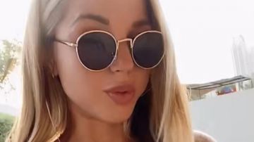 Lunettes de soleil de maddy burciaga Maddy Burciaga dans l'émission Les Marseillais