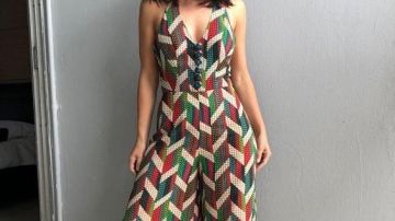 Traje usado por Marie-Andrée Leclerc Jenna-Louise Coleman en la serie Le Serpent