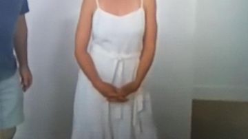 White Dress worn by Sarah Baeumler (Sarah Baeumler) in Renovation Island (S01E07)