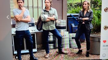 Brie en Cuir Moto Veste portée par Brie (Zibby Allen) dans Virgin River (S03E02)