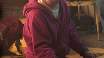 Red Zip-Up Hoodie worn by Simon (Fred Hechinger) in Fear Street: 1994
