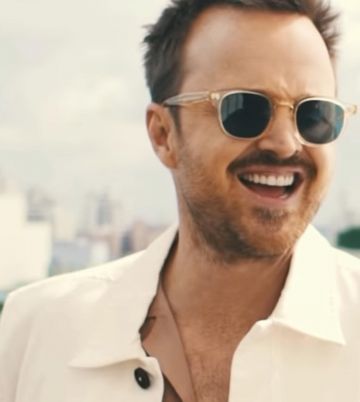 Sunglasses worn by Aaron Paul as seen in a Instagram fan picture