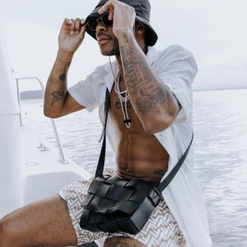 La sacoche portée par Raheem Sterling sur son compte Instagram @sterling7