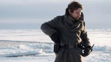 Utility belt worn by Patrick Sumner (Jack O'Connell) as seen in The North Water (Season 1) TV series