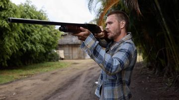 Plaid shirt worn by Eric (Chad Michael Murray) as seen in Survive the Game movie