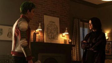 Red and white jacket worn by Gar Logan (Ryan Potter) as seen in Titans (S03E08)