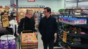 Short coat in navy worn by Josh Corman (Joseph Gordon-Levitt) as seen in Mr. Corman TV series (S01E06)