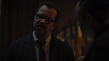 Eyeglasses worn by James Gordon (Jeffrey Wright) as seen in The Batman movie