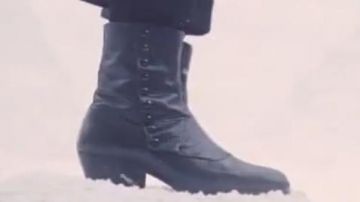 Botines abotonados usados por Jopling (Willem Dafoe) en el vestuario de la película The Grand Budapest Hotel