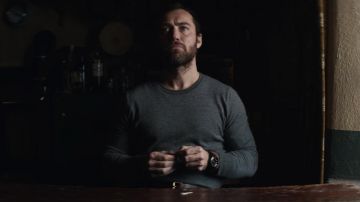 Black watch worn by Iain Boyd (Jude Law) as seen in The Rhythm Section movie