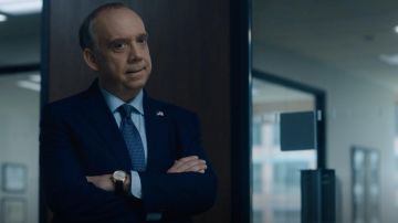 Watch worn by Chuck Rhoades (Paul Giamatti) as seen in Billions TV series (Season 5 Episode 11)