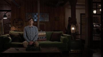 Plaid shirt worn by Dr. Shaun Murphy (Freddie Highmore) as seen in The Good Doctor outfits (Season 5 Episode 1)