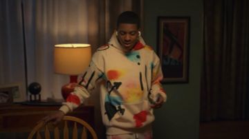 Survêtement imprimé porté par Jamal Turner (Brett Gray) comme on le voit dans On My Block séries télévisées tenues (Saison 4 Épisode 1)