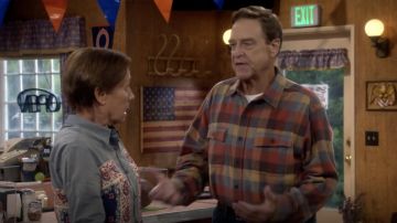 Plaid Flannel Shirt worn by Dan Conner (John Goodman) as seen in The Conners Tv series wardrobe (Season 4 Episode 2)