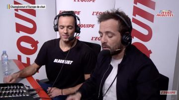Le bomber porté par Pierre-Antoine Damecourt dans l'équipe les jeux insolites
