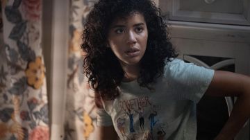 'Together We Can" Grey tee worn by Mindy Meeks-Martin (Jasmin Savoy Brown) as seen in Scream Movie