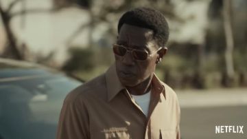Aviator sunglasses worn by Carlton (Wesley Snipes) as seen in True Story TV series outfits (Season 1)