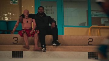 Nike sneakers in black worn by Ike (O'Shea Jackson Jr.) as seen in Swagger TV show wardrobe (Season 1 Episode 3)