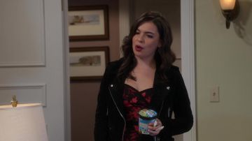Printed top worn by Alicia Adams (Isabella Gomez) as seen in Head of the Class TV series outfits (Season 1 Episode 10)