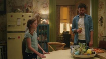 Denim shirt worn by Casey (Jack Whitehall) as seen in Clifford the Big Red Dog movie outfits