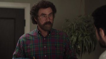 Ralph Lauren Chemise à Carreaux porté par Marty Markowitz (Will Ferrell) comme on le voit dans The Shrink Next Door séries télévisées tenues (Saison 1 Épisode 4)
