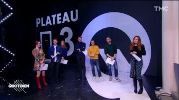 La jupe verte à motif écossais de Alison Wheeler dans l'émission Quotidien