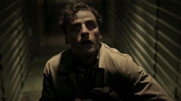 Khaki Denim Jacket worn by Marc Spector (Oscar Isaac) as seen in Moon Knight TV series outfits (Season 1)