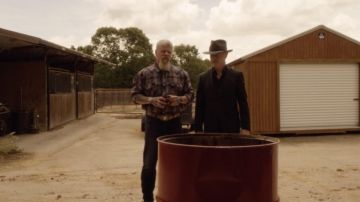Chemise à carreaux portée par Jed Haywood (Michael Cudlitz) comme on le voit dans la garde-robe du film Red Stone