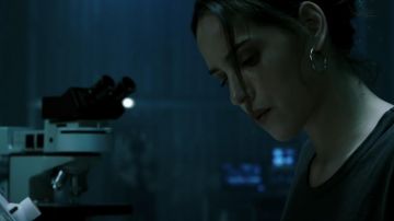 Earrings worn by Martine Bancroft (Adria Arjona) as seen in Morbius Movie Wardrobe