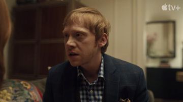 Plaid shirt worn by Julian Pearce (Rupert Grint) as seen in Servant TV show wardrobe (Season 3)