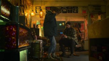 New Balance sneakers worn by Gail (Julie Bowen) as seen in Mixtape movie wardrobe