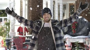 Plaid Sherpa Jacket worn by Colin (Julian Morris) as seen in A Royal Queens Christmas movie wardrobe