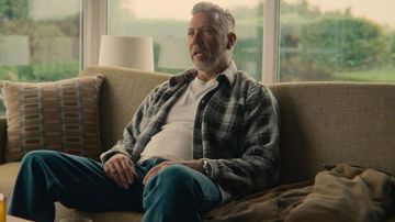 Thick / Soft Overshirt worn by Jakob Nyman (Mikael Persbrandt) in Sex Education TV show wardrobe (Season 3 Episode 8)