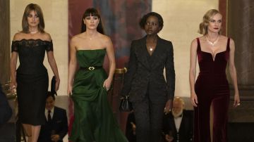 Black Lace Dress worn by Graciela (Penélope Cruz) as seen in The 355 movie