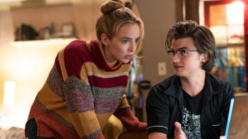 Sweater worn by Millie / Molotovgirl (Jodie Comer) in Free Guy movie wardrobe